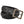 Laden Sie das Bild in den Galerie-Viewer, A black textured men's leather belt with a large, rectangular, antique bronze-toned buckle, coiled and presented on a solid white background.
