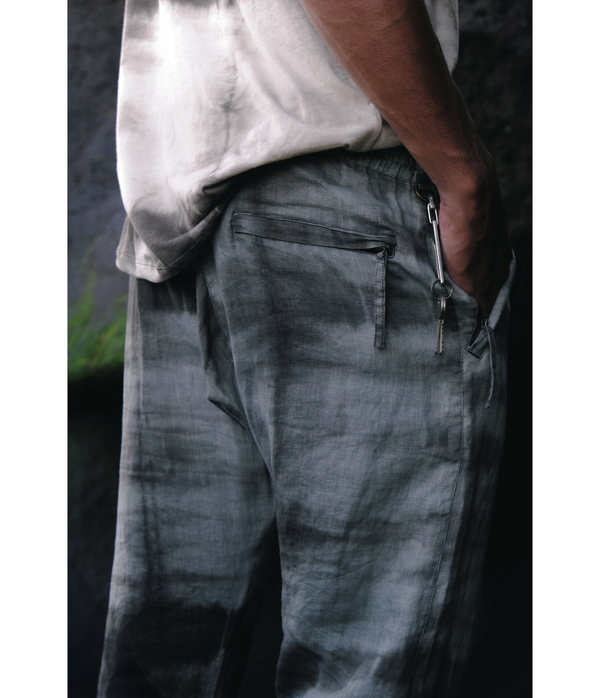 Bachi pants - Shibori Jade