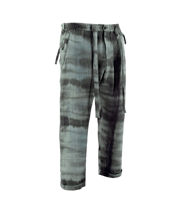 Bachi pants - Shibori Jade