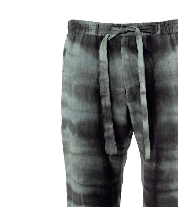 Bachi pants - Shibori Jade