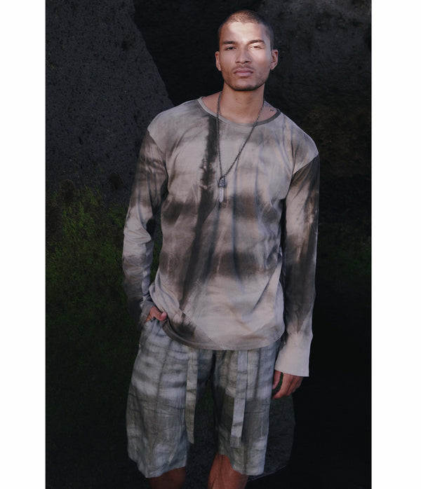 Bachi shorts - shibori jade