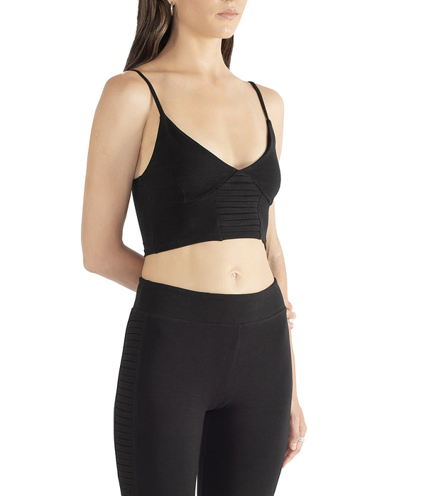 Pleiades bustier- black