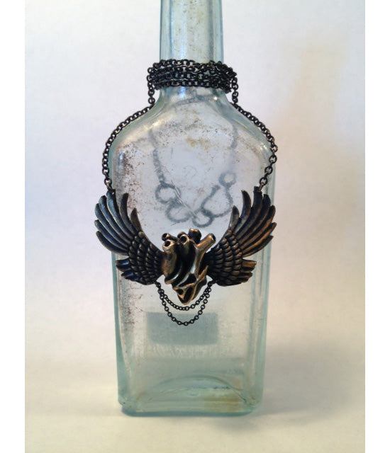 Sufi Heart Wing Brass