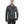 Load image into Gallery viewer, This image features a stylish "Hornet Jacket" modeled by a male. The jacket is crafted from black leather and features a slim fitting design, highlighting a modern and sleek look.
