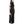 Load image into Gallery viewer, Comfortable and stylish this long hooded dress is  made of ultra soft bamboo &amp; GOTS certified organic cotton 100% leather strings Ultra High Slit Approx 64" from armpit to ground Designed by Jan Hilmer Made in Small Batches
