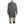 Load image into Gallery viewer, Unisex parka made of light weight linen. Featuring large lined hood, hidden snaps over front zip fastening, long sleeves with ribbed detail, snaps on cuffs, a drawstring waist, front frayed edge pockets, leather detail on cuffs, collar and back, leather tassel zip on outside chest pocket, earphone loop on inside chest pocket, a drawstring hem and a mid-length.
