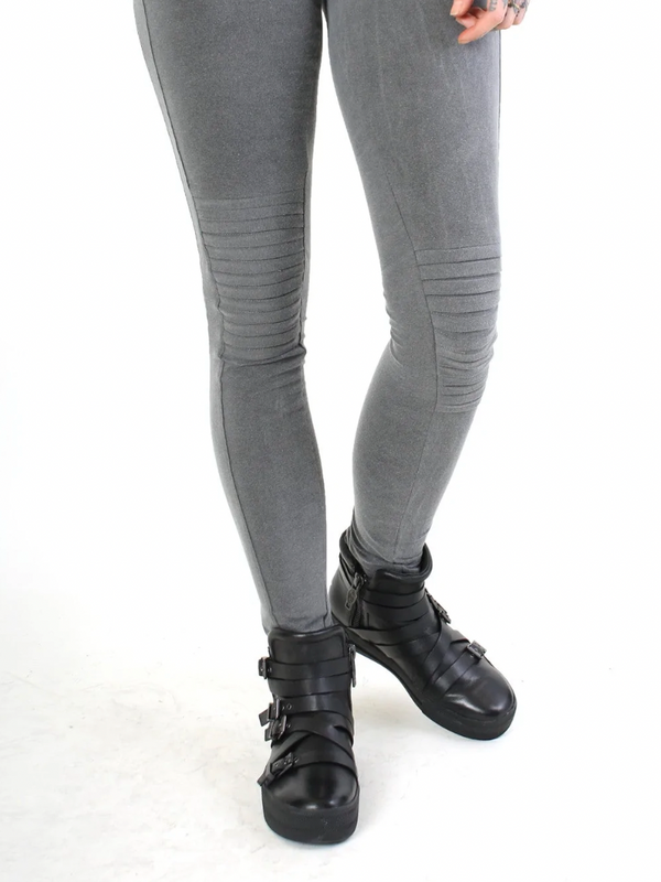 Python Moto Legging - Black