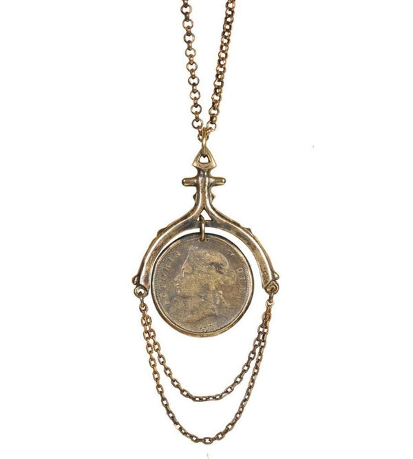 Antique Coin Necklace